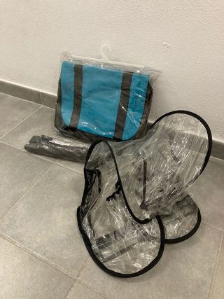 Carro de bebé trío con complementos