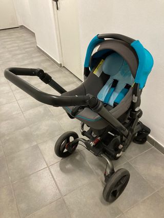 Carro de bebé trío con complementos