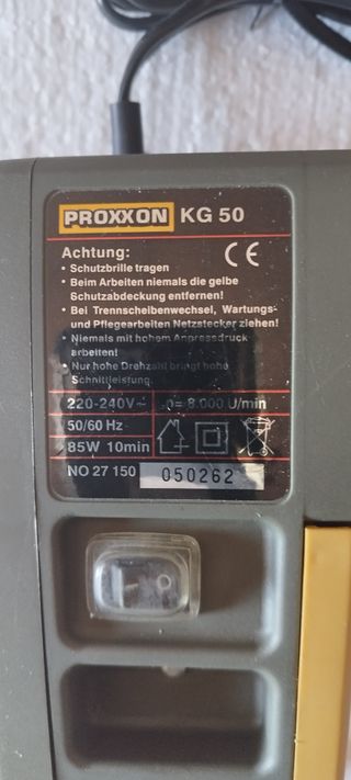 PROXXON 2227150 - Sega Da Taglio Da Banco Da 50 Kg - Foto 3