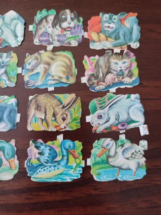 Cromos troquelados Eva 119