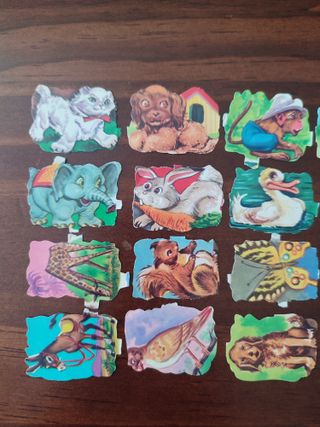 Cromos troquelados Eva 120