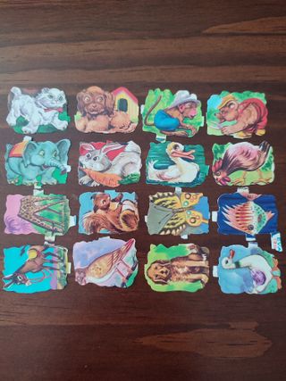 Cromos troquelados Eva 120