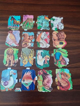 Cromos troquelados Eva 120