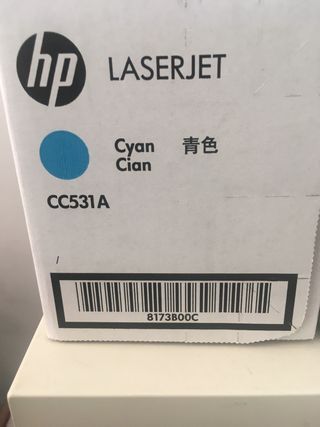 3 cartuchos tinta laser impresora