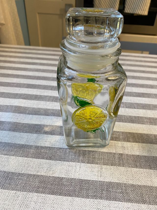 Juego de 3 tarros herméticos de Cristal.