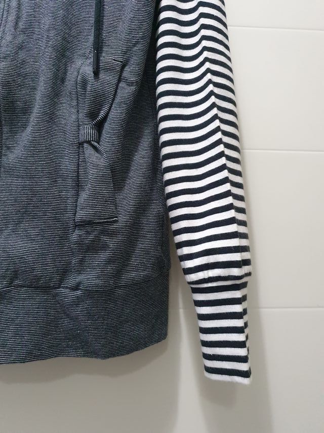 Sudadera Adidas para hombre con zip y capucha, B/N