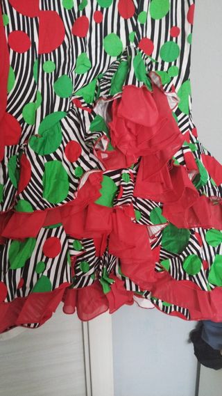 Traje de flamenca falda y camisa de flamenca sra