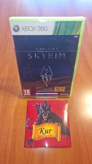 🔴 SKYRIM XBOX 360 PAL ESPAÑA NUEVO PRECINTADO