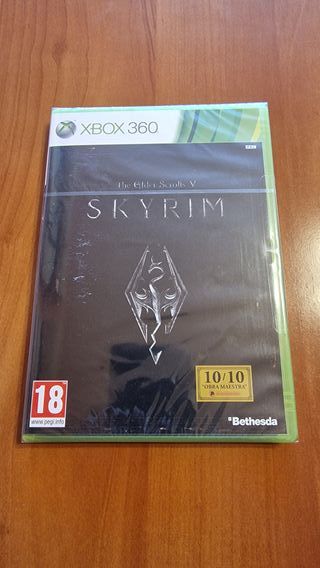 🔴 SKYRIM XBOX 360 PAL ESPAÑA NUEVO PRECINTADO