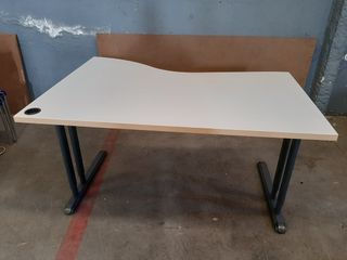 Mesa escritorio despacho con ala. Ref M48P