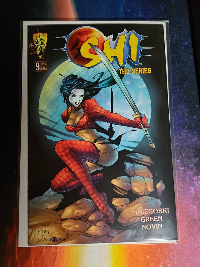 Shi: The Series #9 USA 1997 Variant Cover