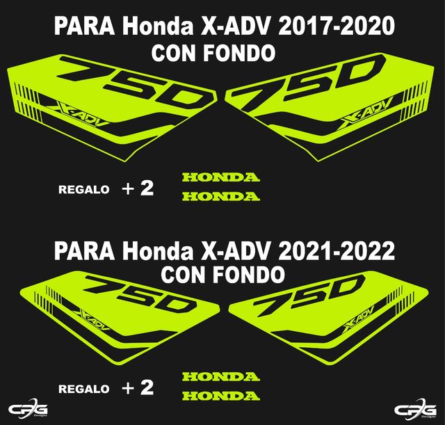 cachas personalizadas para honda x-adv 750