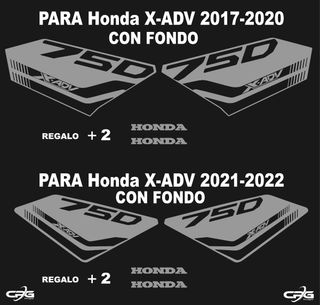 cachas personalizadas para honda x-adv 750