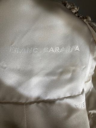 Vestido novia Franc Sarabia