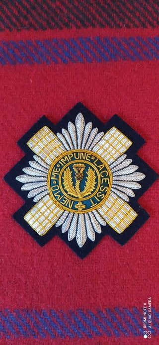 Scots Guards Bordado a mano SCOTS GUARDS