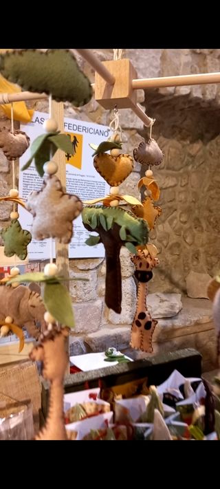 Giostrine safari culla neonati