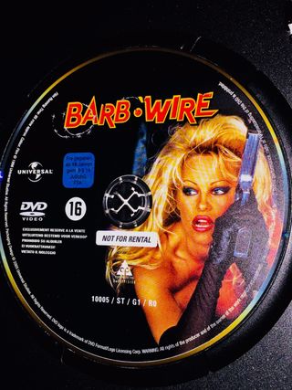 Barb • Wire  - 
Dvd Descatalogado 1996