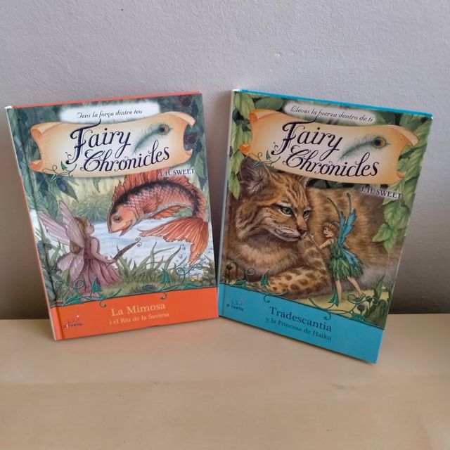 Libros Hadas de la naturaleza.