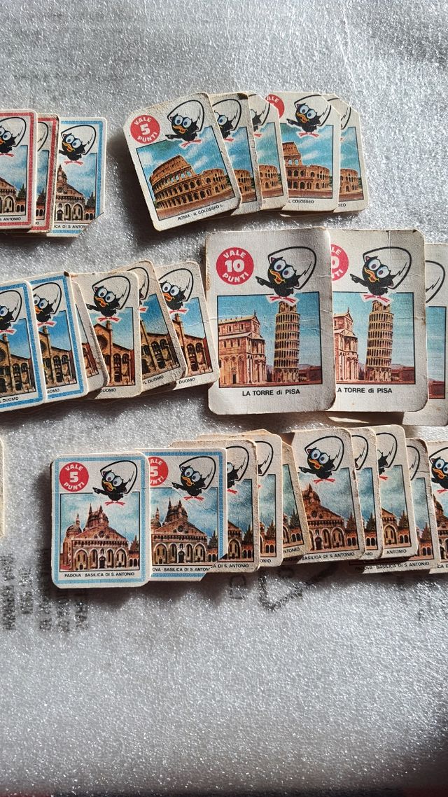 Lotto 124 figurine anni 70.Ottimo stato. Miralanza