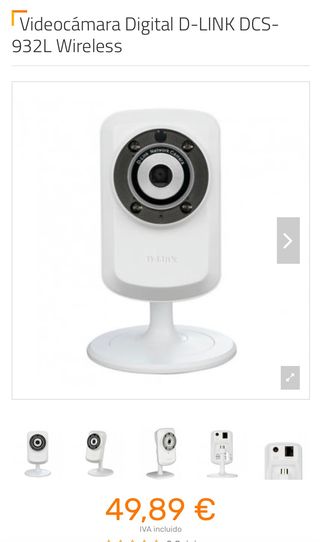 Videocámara Digital D-LINK DES- 932L Wireless