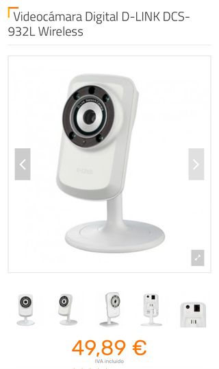 Videocámara Digital D-LINK DES- 932L Wireless