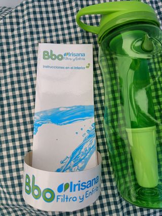 Botella Bbo Irisana con filtro