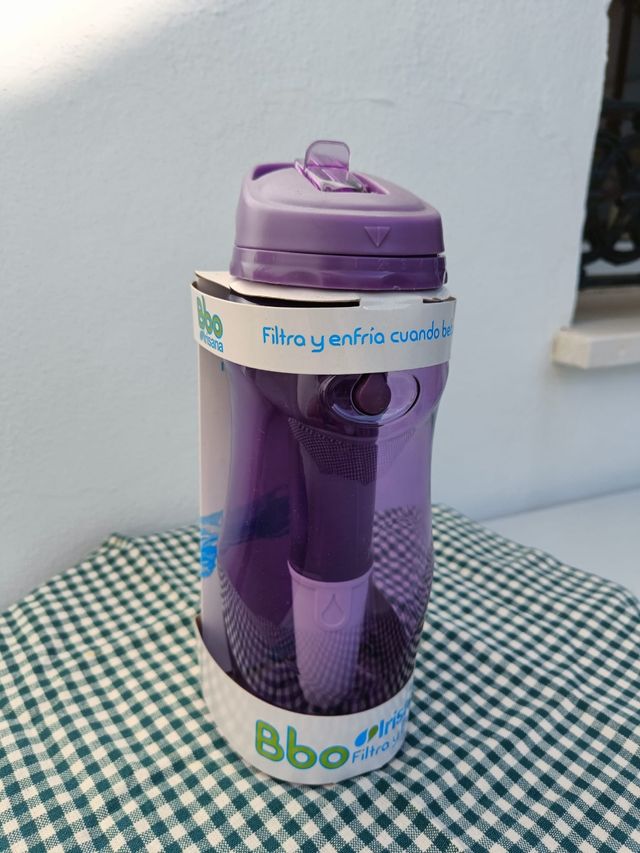 Botella Bbo Irisana con filtro