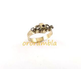 Anillo oro 18k antiguo