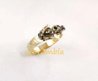 Anillo oro 18k antiguo