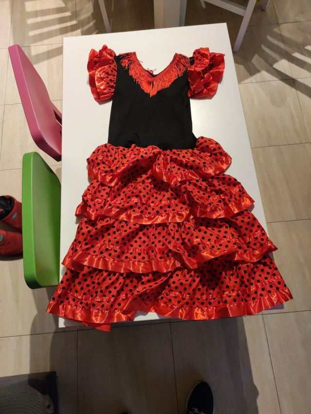 Disfraz / vestido Sevillana / flamenca