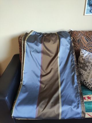 2 cortinas con cenefa