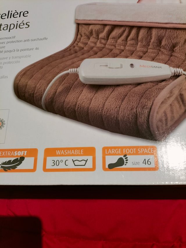 Scaldapiedi elettrico.