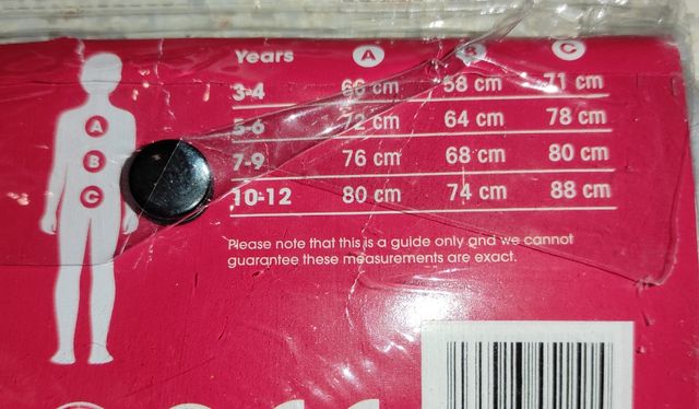 DISFRAZ MUÑECO NIEVE 10-12