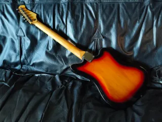 Harley benton ZURDA color marrón ja60cc Jazzmaster