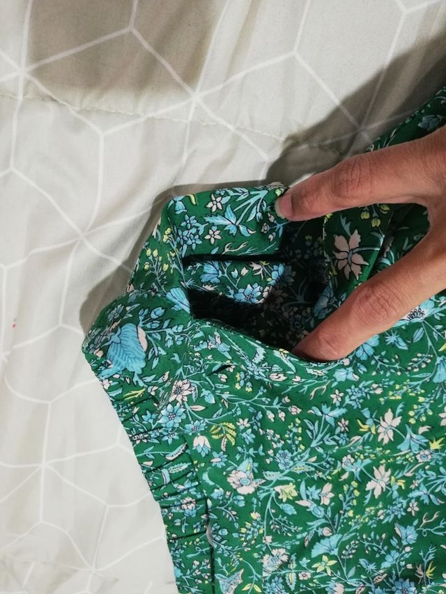 Short de flores talla M