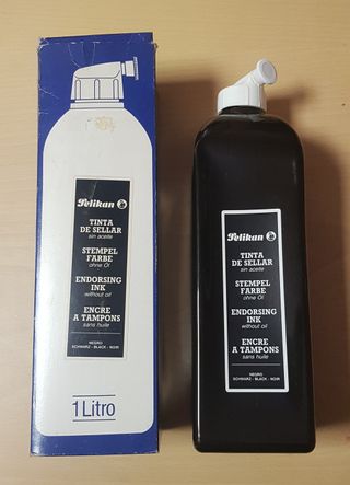 TINTA SELLAR PELIKAN NEGRA