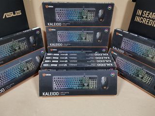 Pack Teclado y ratón RGB Kaleido Gaming NUEVO
