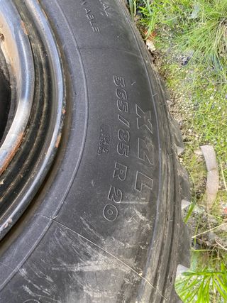 Rueda Camion Ejercito 365/85 r20