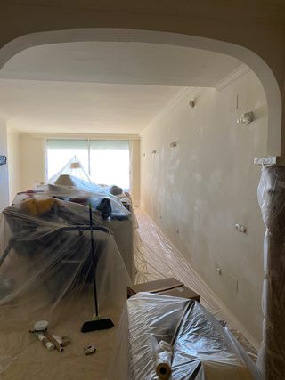 Pintar piso, garajes, puertas