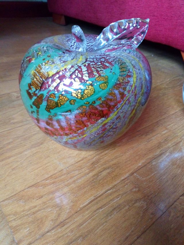 Jarrones vidreo soplado. Decoración