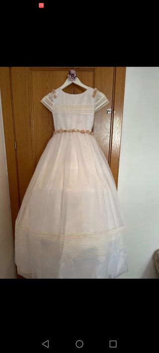 Vestido de comunión. Talla 9 años