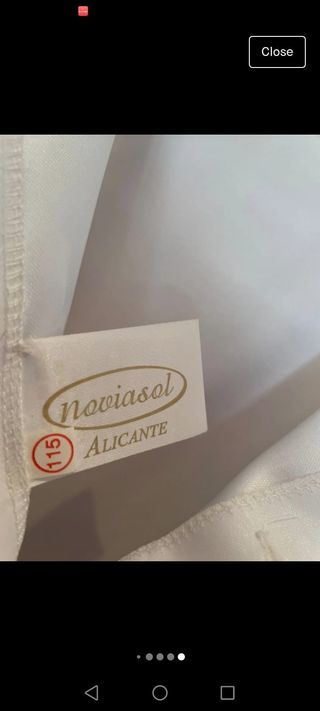 Vestido de comunión. Talla 9 años