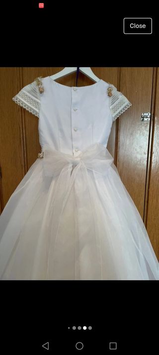 Vestido de comunión. Talla 9 años