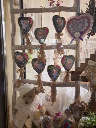 adorno saquitos olorosos corazón Martina colección