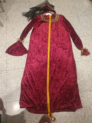 Disfraz medieval de niña