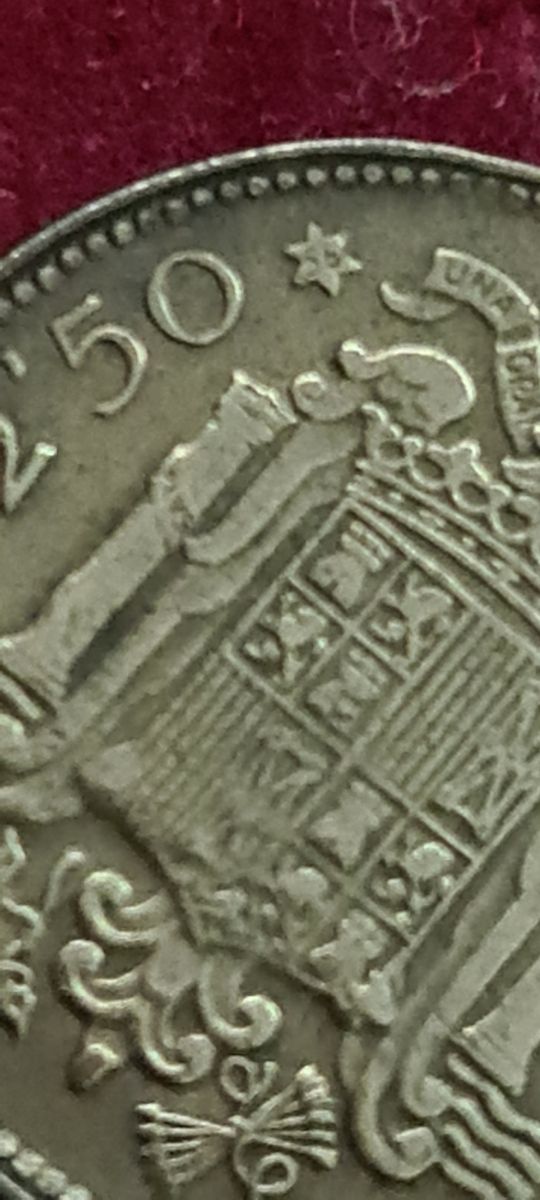 2,50 pesetas 1953*56