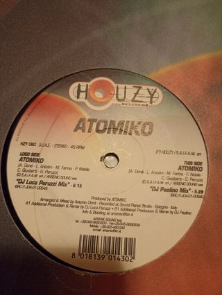 3 discos en vinilo de música italodance / makina