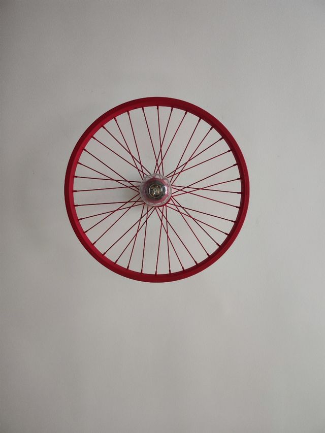 Lampara techo industrial reciclaje