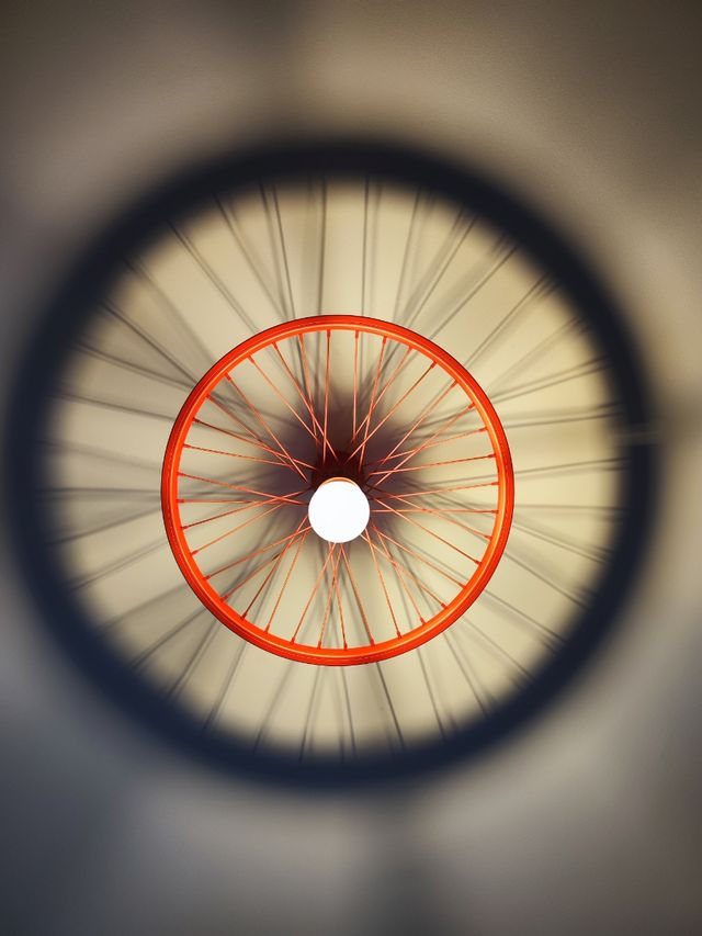 Lampara techo industrial reciclaje