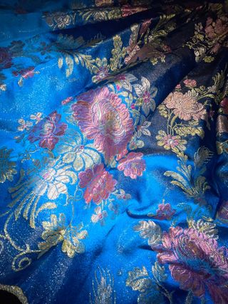 Traje de fallera NIÑA (manteletas oro)